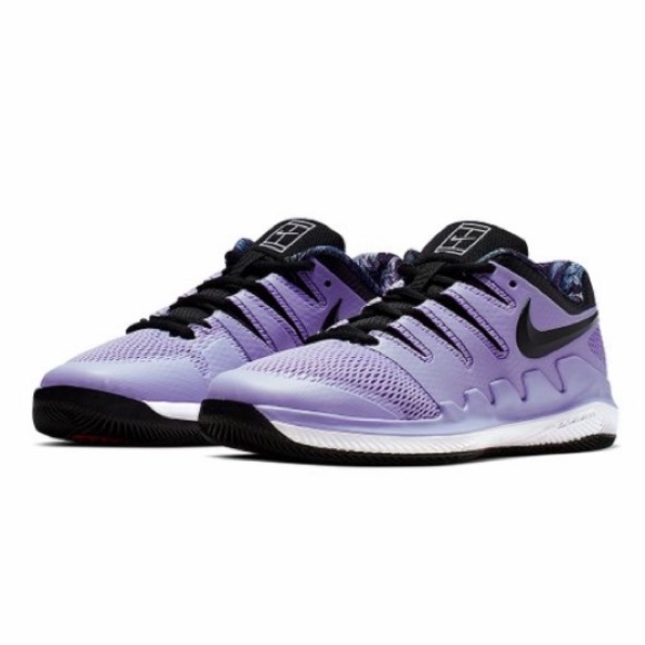 Nike Other - NIKE Purple Agate & Black JR Vapor X Sneakers